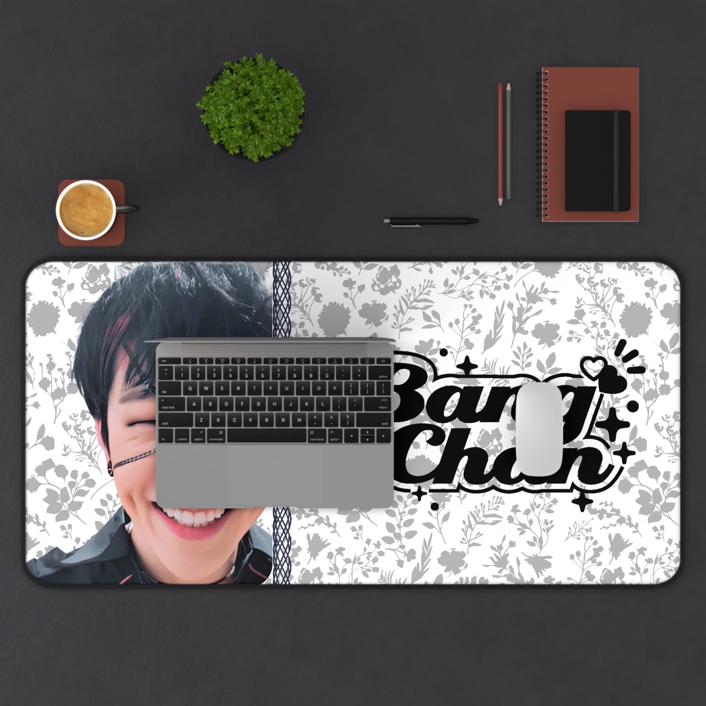 Stray Kids Bangchan Large Desk Mat / Kpop Office Decor