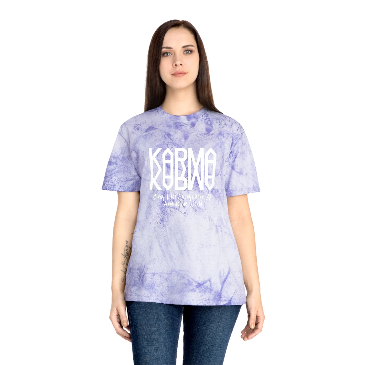Stray Kids Karma T-Shirt Tie Dye | Kpop Comfort Colors Shirt | Unisex SKZ Comeback Tee | Stray Kids Merch Gift