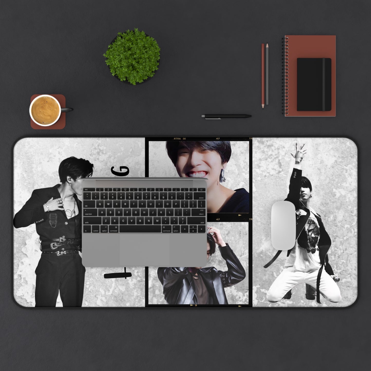 Stray Kids Jan Jisung Large Desk Mat / Kpop Office Decor
