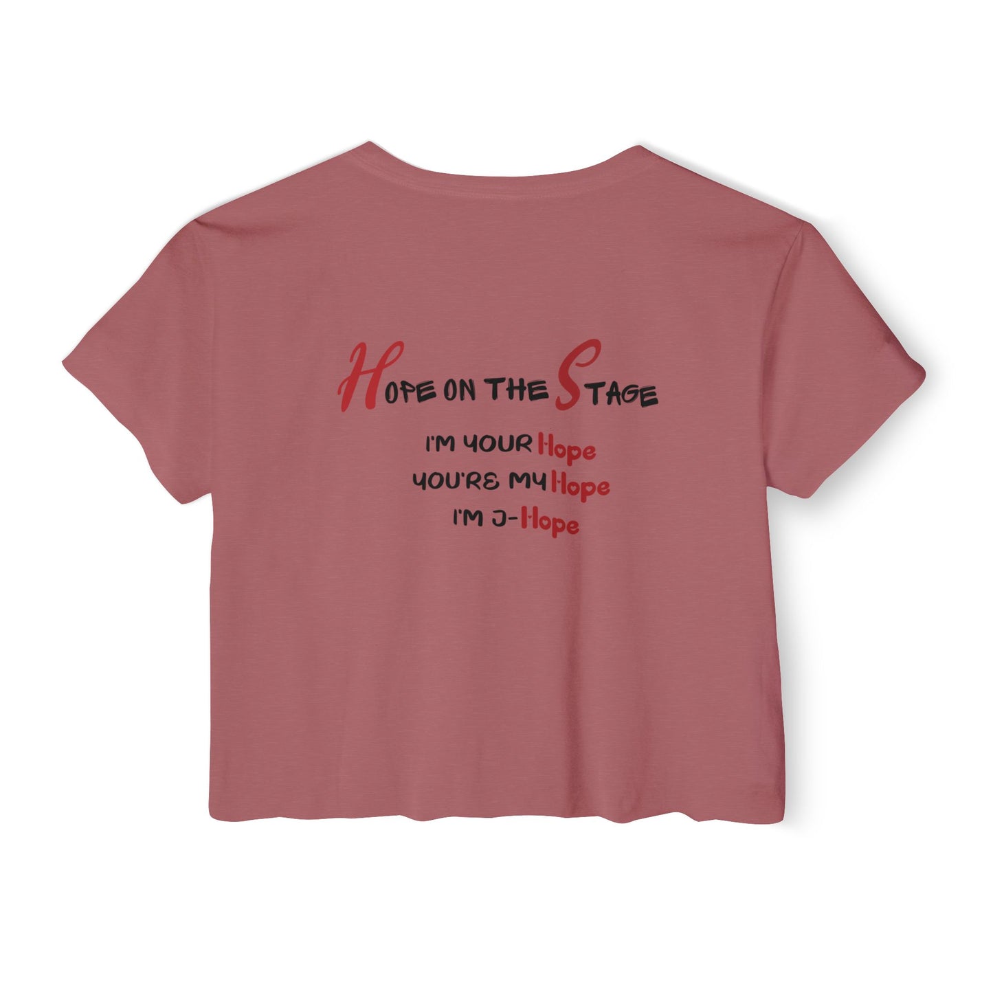 Women's J-Hope "Hope on the Stage" Festival Concert Crop Top / Kpop