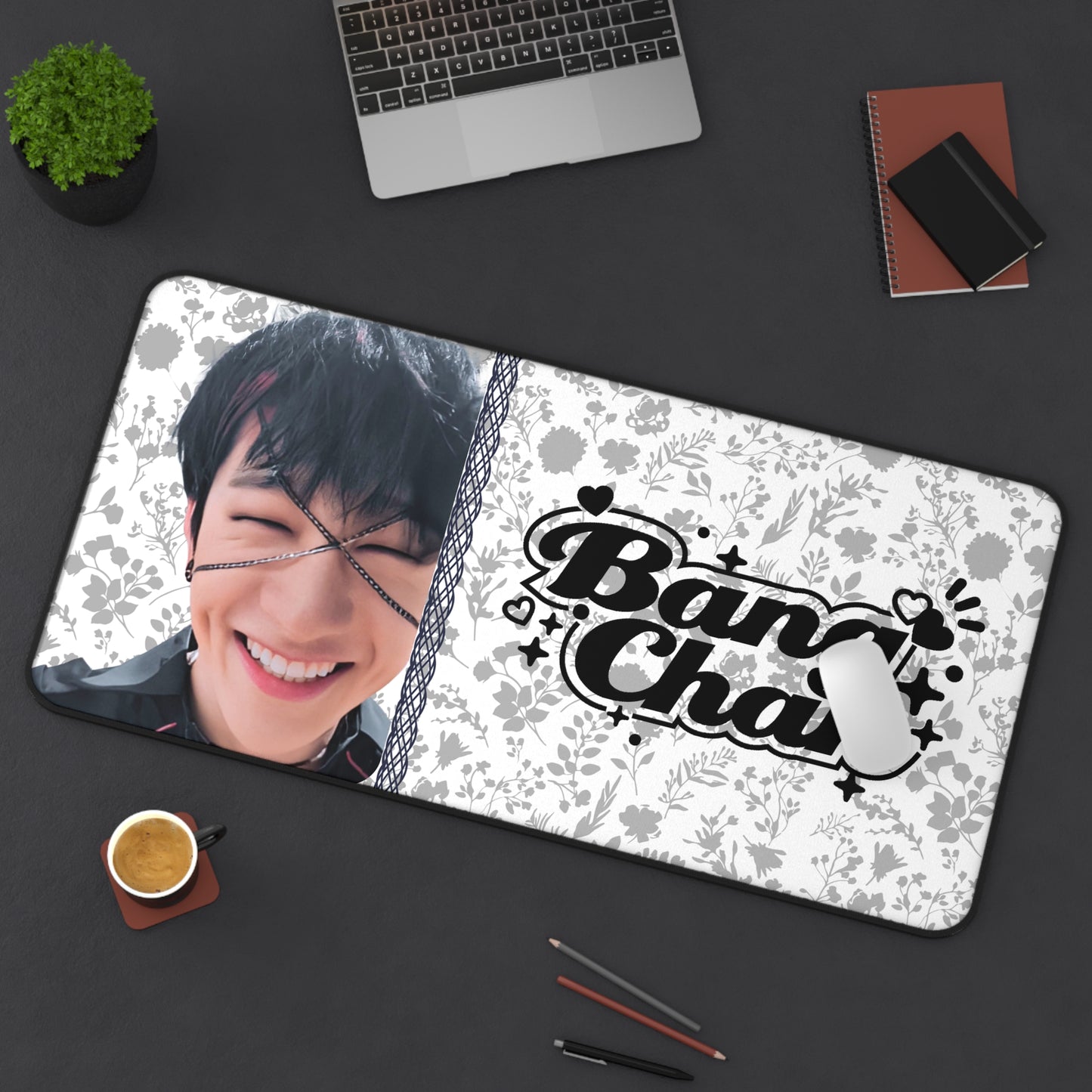 Stray Kids Bangchan Large Desk Mat / Kpop Office Decor