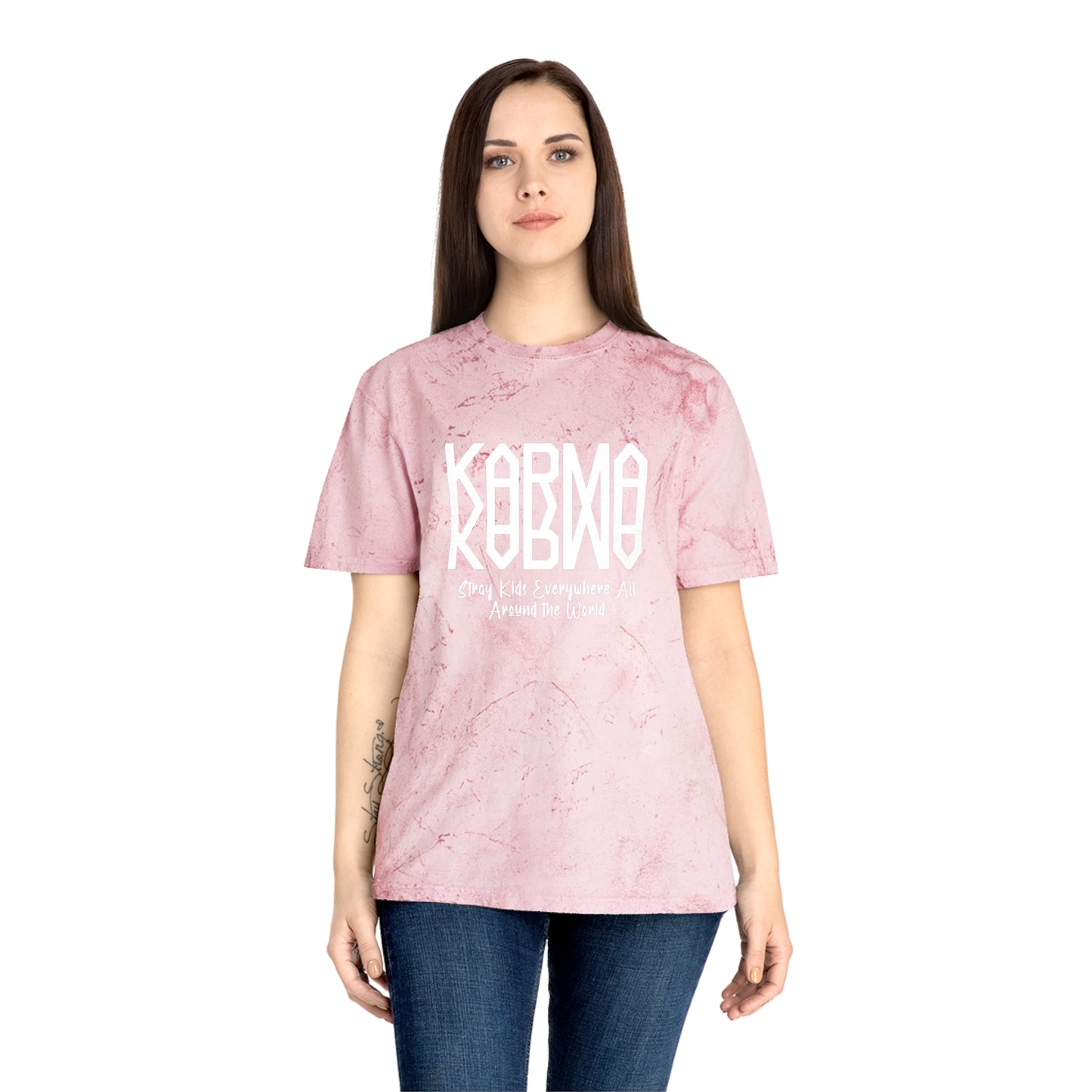 Stray Kids Karma T-Shirt Tie Dye | Kpop Comfort Colors Shirt | Unisex SKZ Comeback Tee | Stray Kids Merch Gift