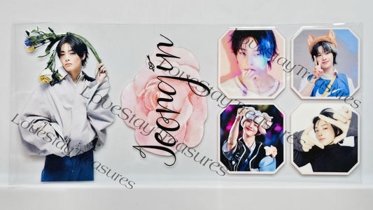 Stray Kids I.N Jeongin Decal 16 oz Cup Wrap / Tumbler / Snow Globe Decal
