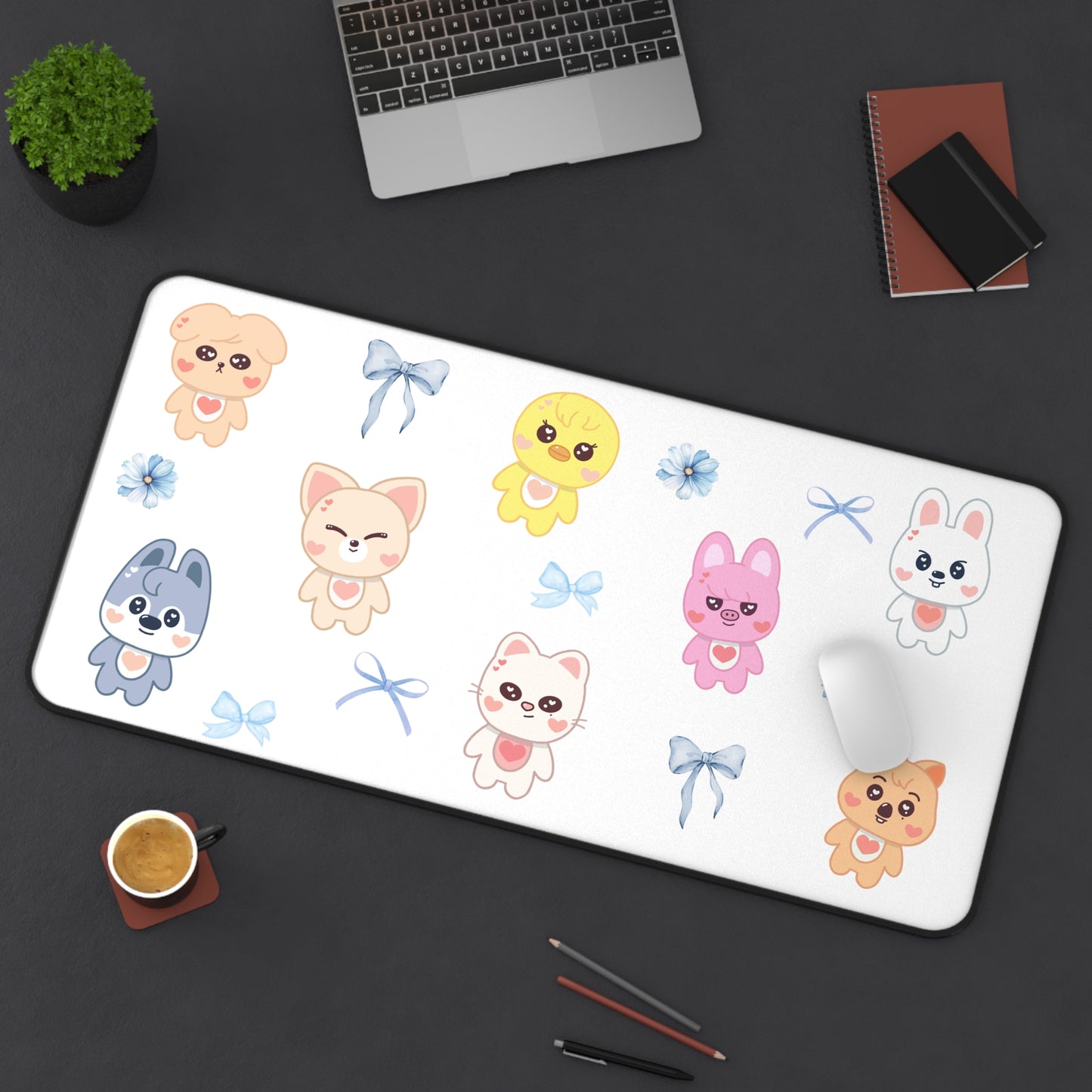 Stray Kids Skzoo Large Desk Mat / Kpop Office Decor