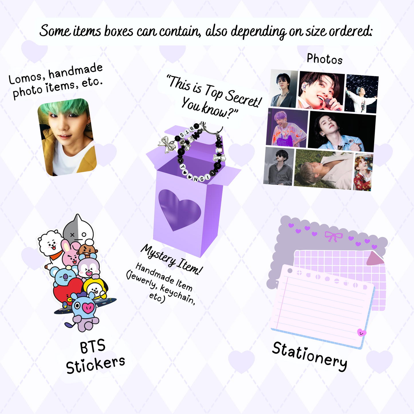 Monthly Subscription Box Skz/ Ateez/ BTS/ TXT