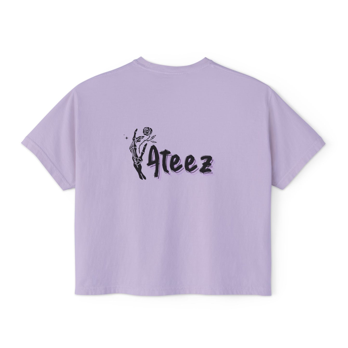Ateez Yeosang Boxy Tee Shirt Top / Kpop