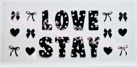 Stray Kids “Love Stay” 16 oz Cup Wrap / Tumbler / Snow Globe Decal