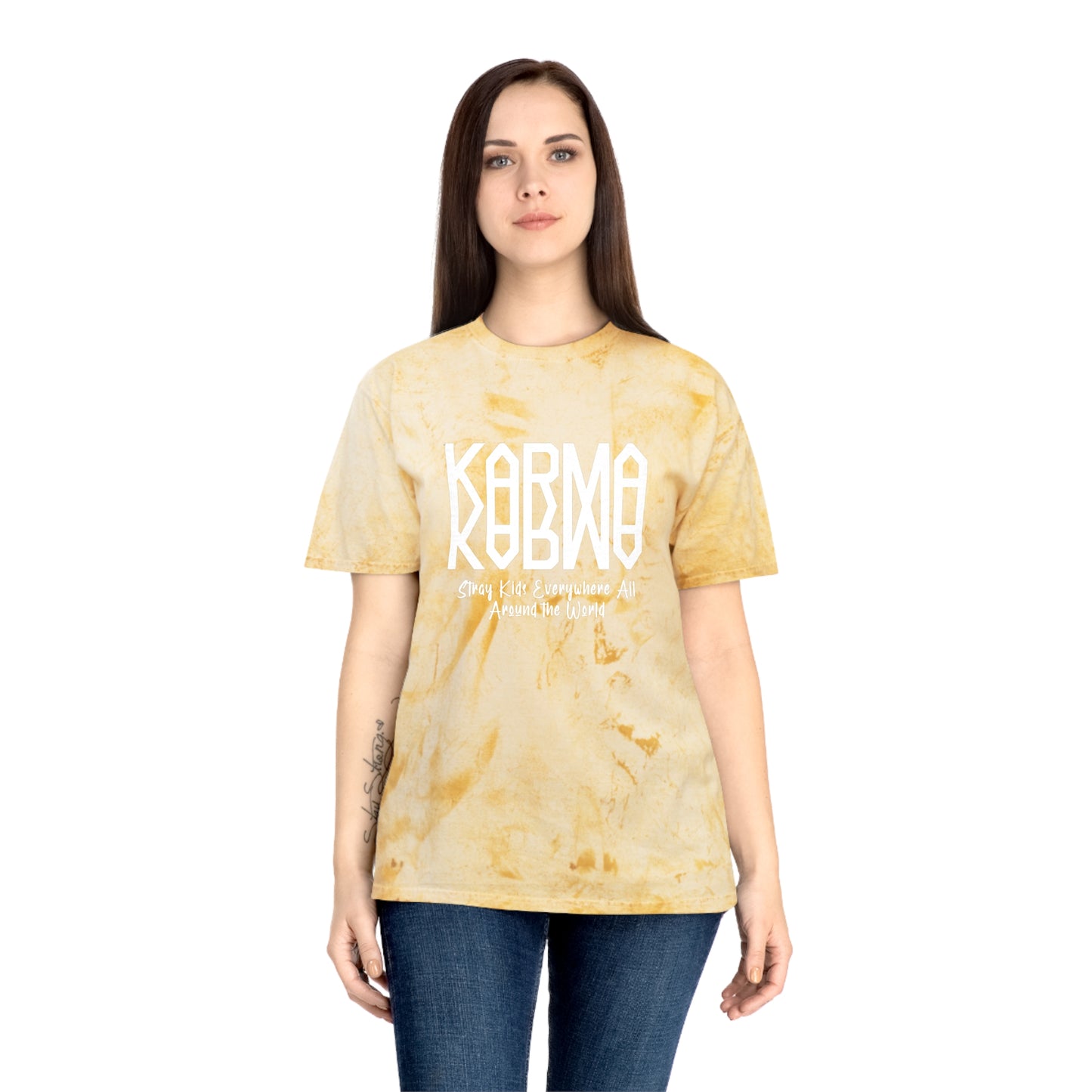 Stray Kids Karma T-Shirt Tie Dye | Kpop Comfort Colors Shirt | Unisex SKZ Comeback Tee | Stray Kids Merch Gift