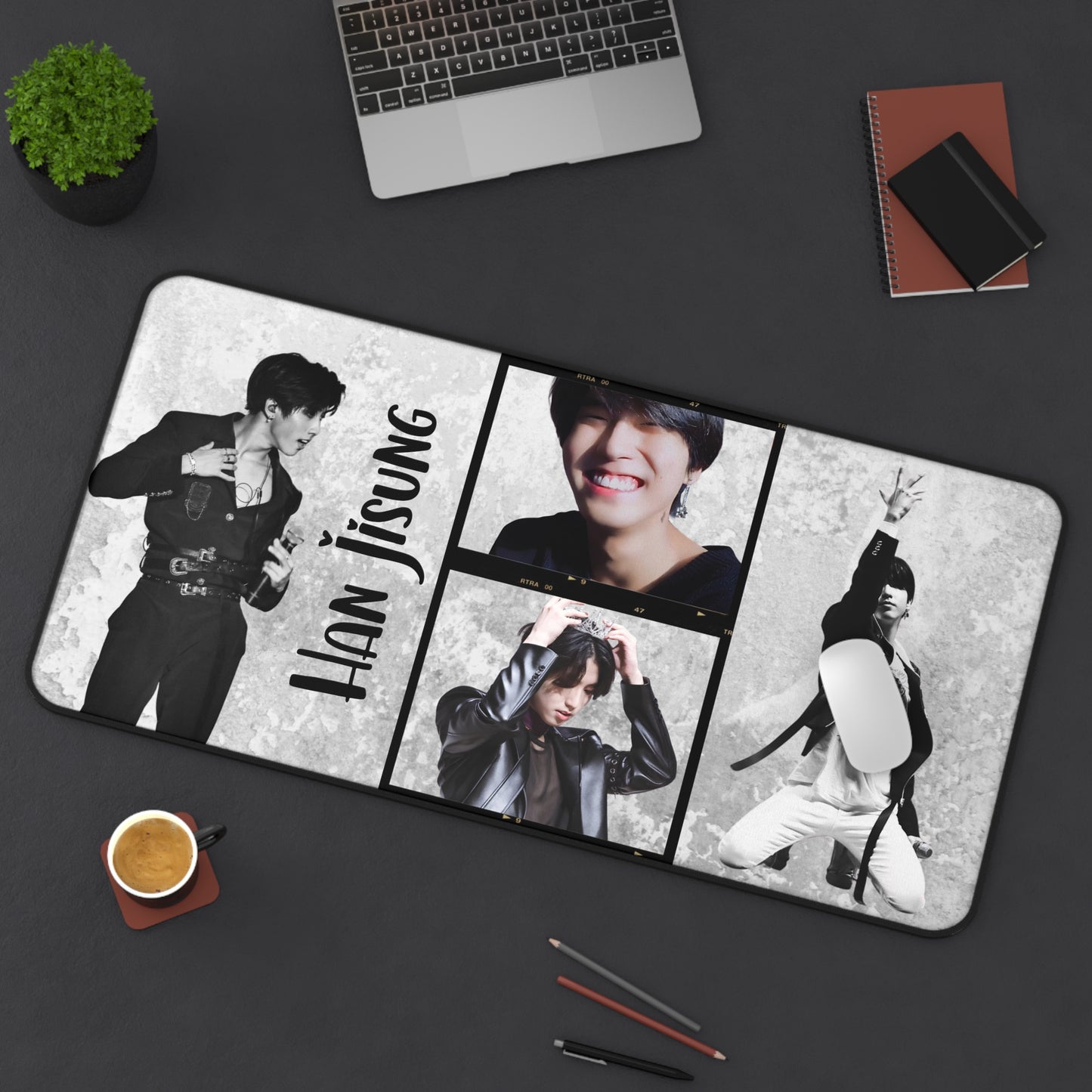 Stray Kids Jan Jisung Large Desk Mat / Kpop Office Decor
