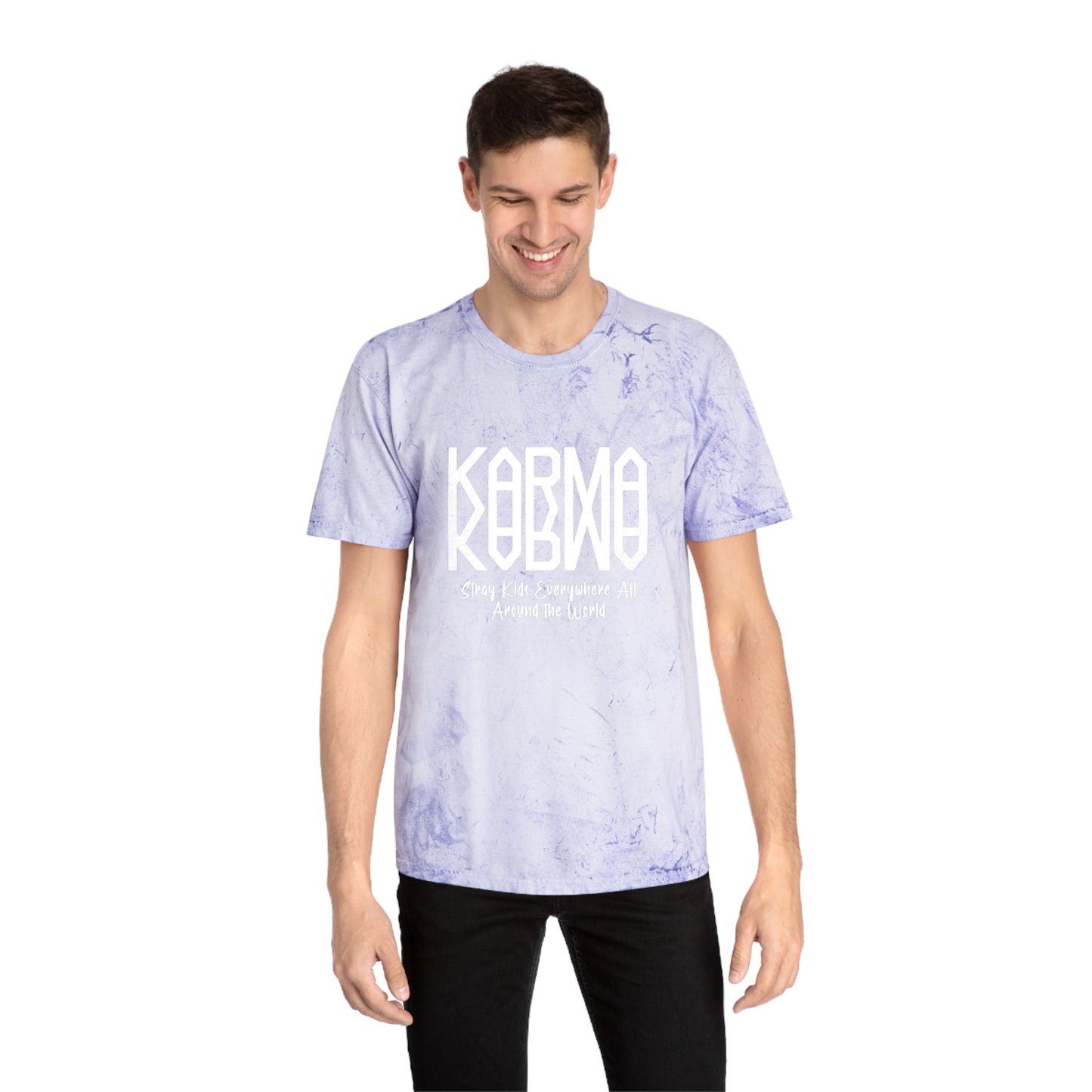 Stray Kids Karma T-Shirt Tie Dye | Kpop Comfort Colors Shirt | Unisex SKZ Comeback Tee | Stray Kids Merch Gift