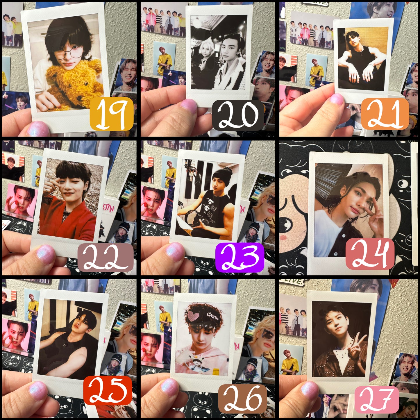 Stray Kids Mini Polaroid Prints / Skz / LoveStayTreasures
