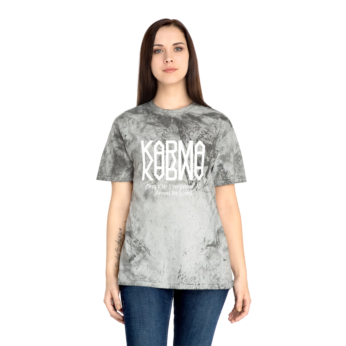 Stray Kids Karma T-Shirt Tie Dye | Kpop Comfort Colors Shirt | Unisex SKZ Comeback Tee | Stray Kids Merch Gift