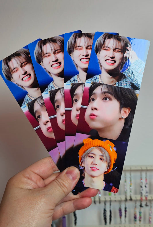 Stray Kids Han Laminated Bookmarks / Kpop / LoveStayTreasures Handmade Skz