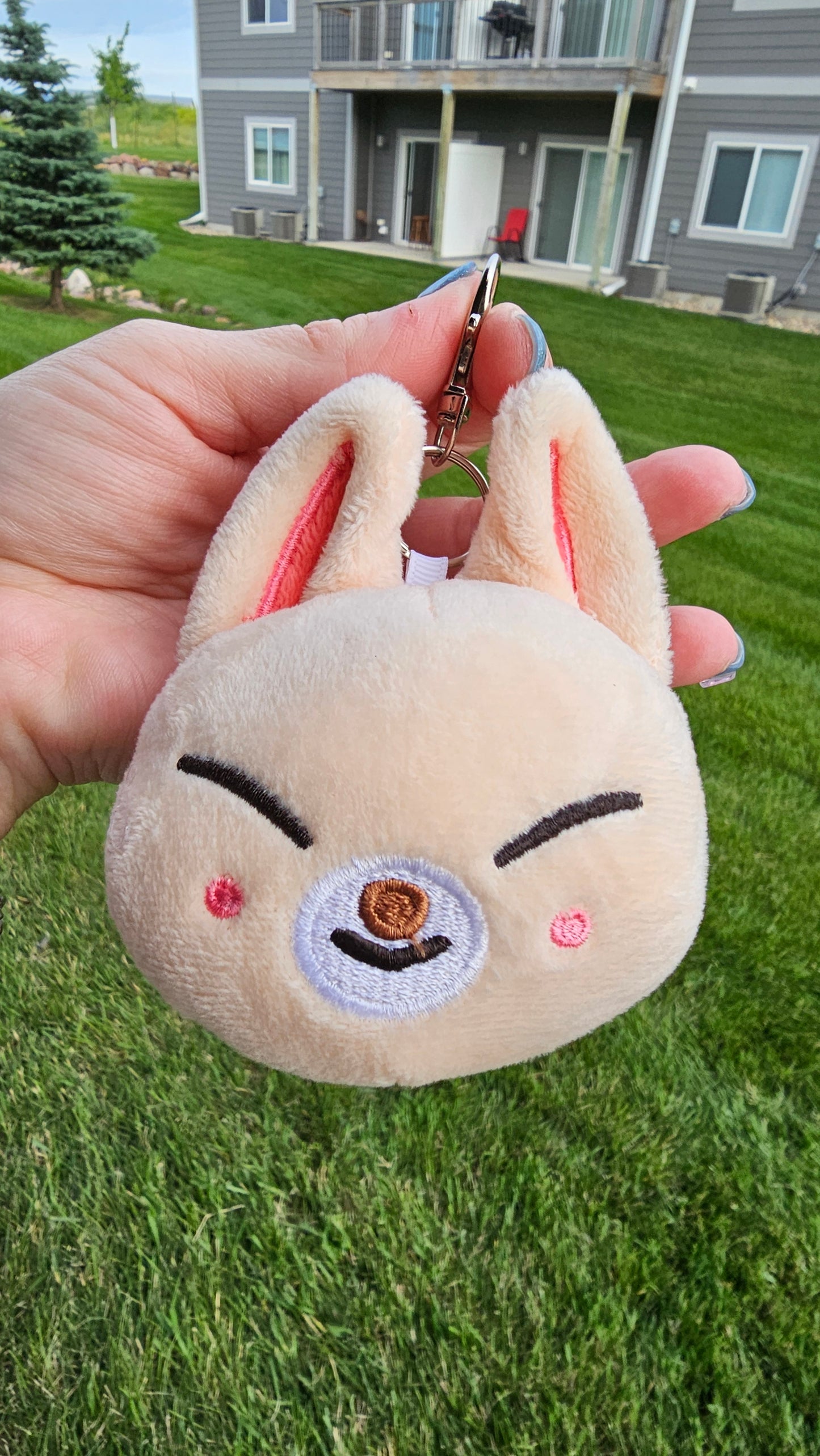 Skzoo Stray Kids Plushie Head with Metal Clip