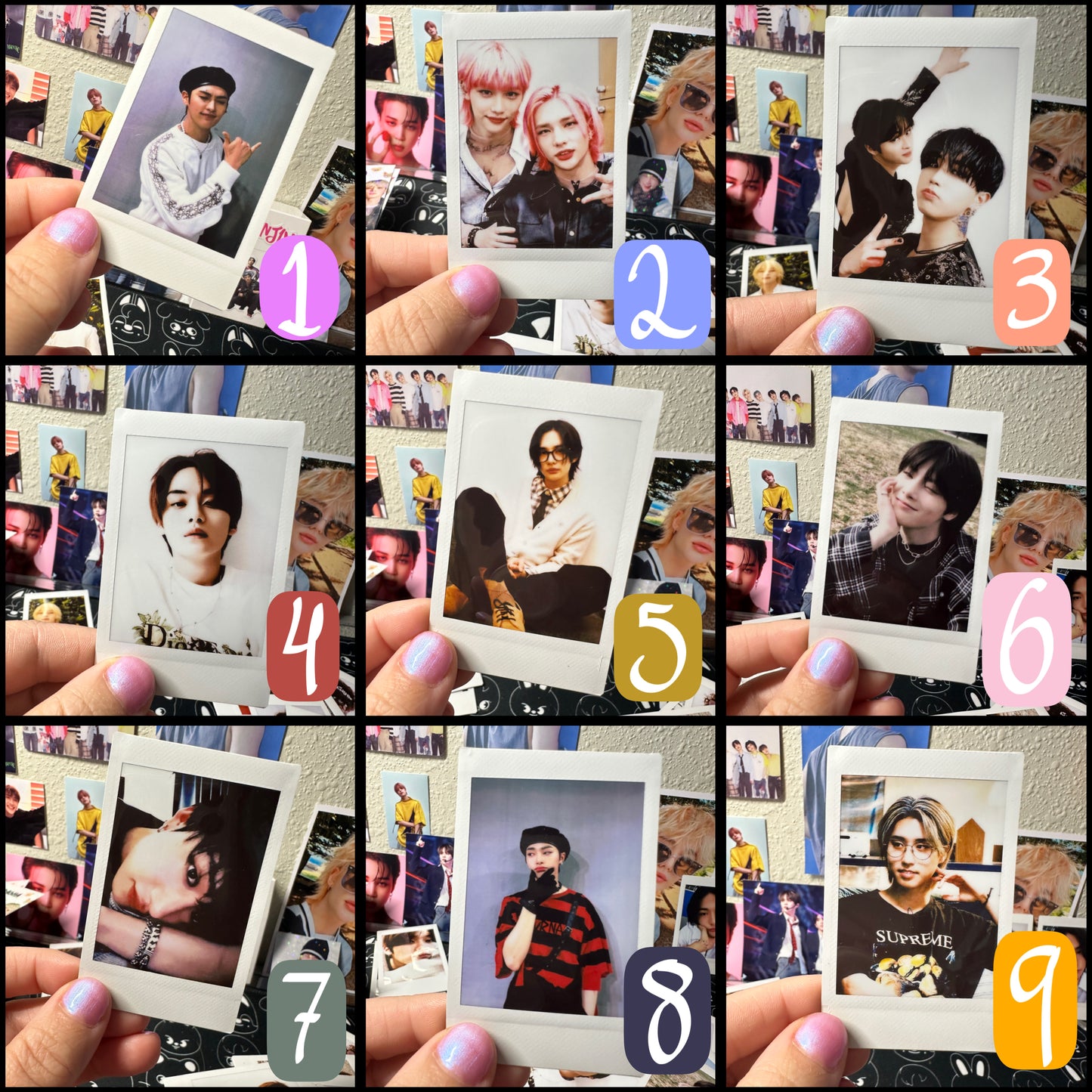 Stray Kids Mini Polaroid Prints / Skz / LoveStayTreasures