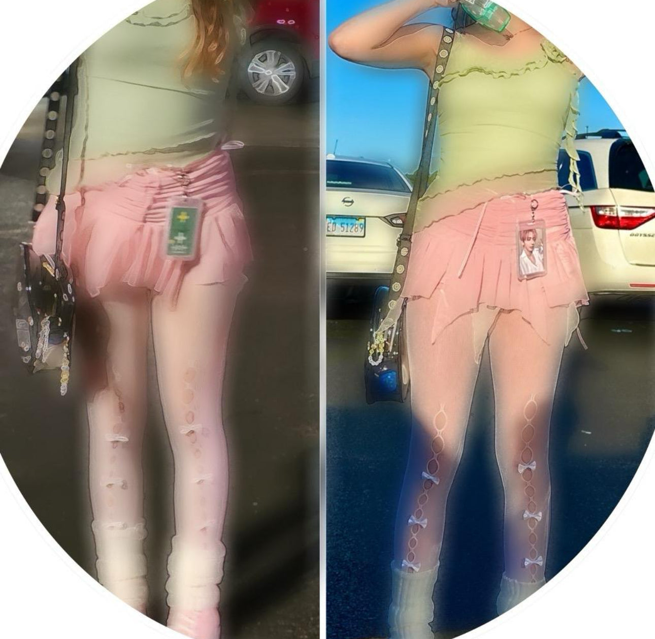 TXT PVC Photo Card PC Holder / Kpop / Bag Decor / Accessories / Keychain