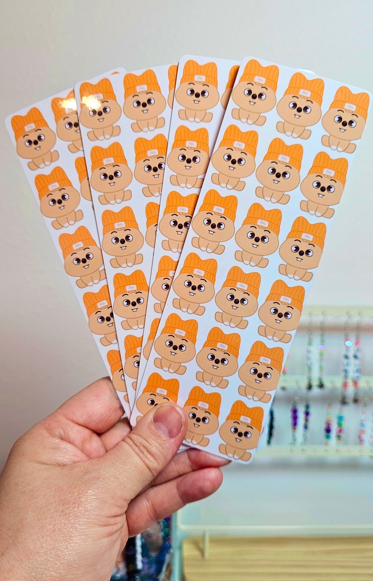 Stray Kids Han Laminated Bookmarks / Kpop / LoveStayTreasures Handmade Skz