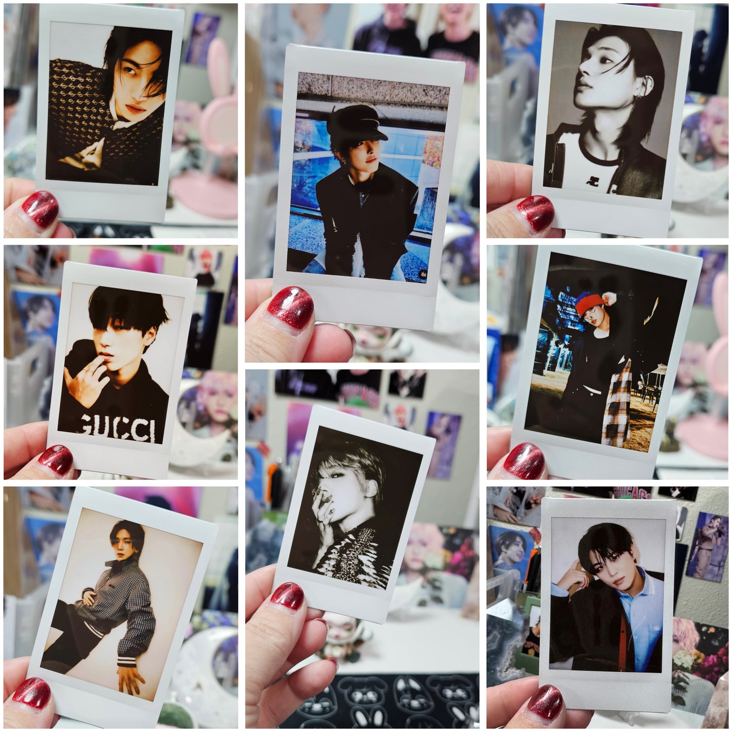 Ateez Mini Polaroid Prints / Kpop / LoveStayTreasures