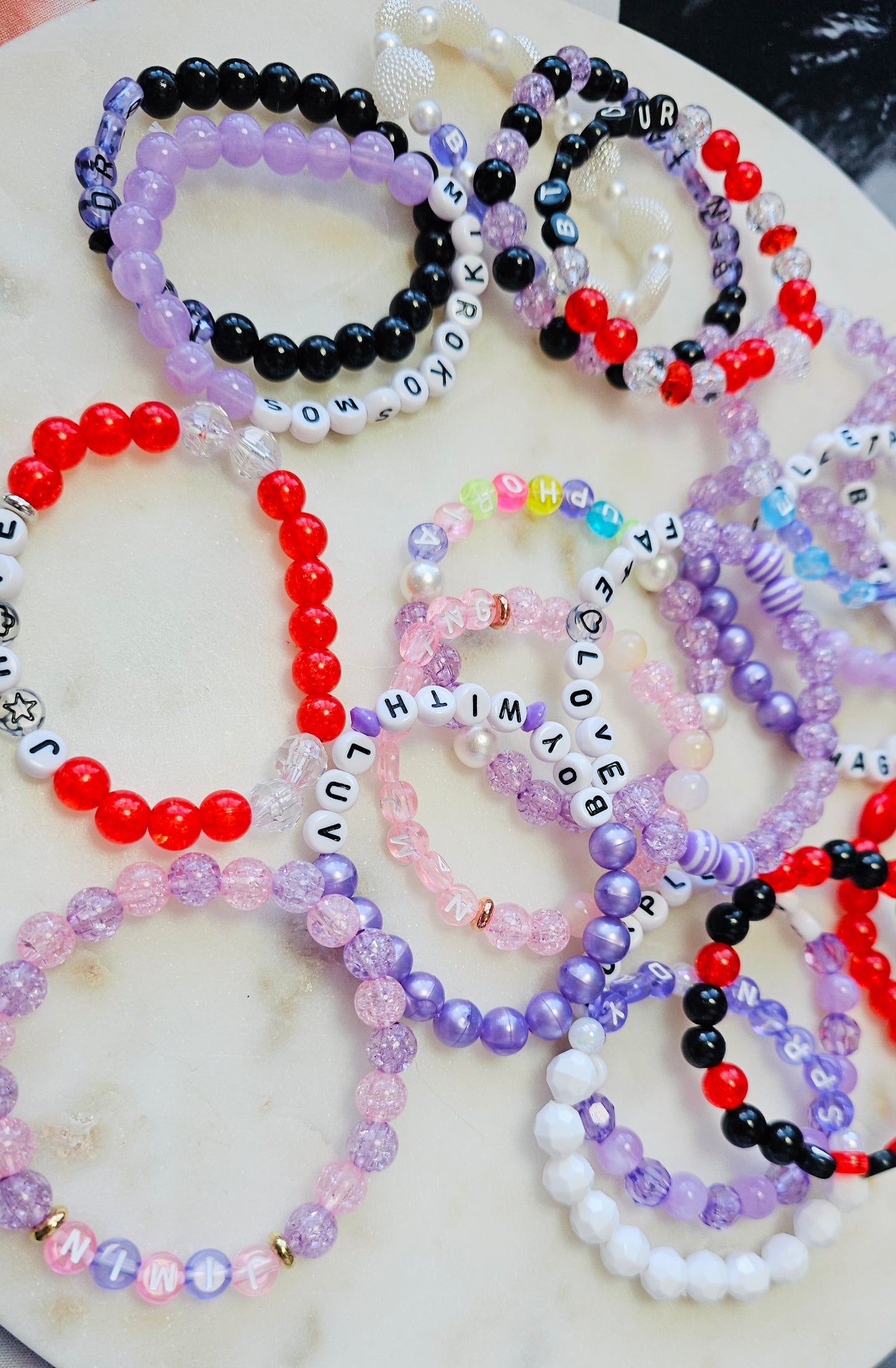 BTS Concert Bulk Bracelet Freebies