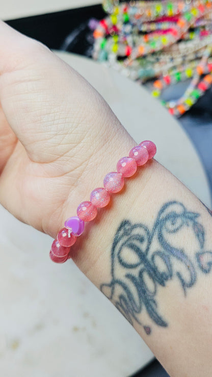 Kpop BTS Florida Concert Arirang Tour Handmade Bracelet with Glitter Style Flashy Beads/ Kpop / LoveStayTreasures Handmade