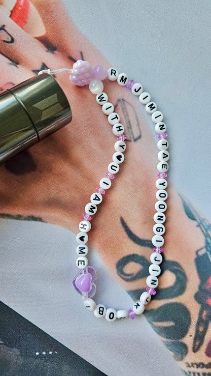 BTS Lightstick Lanyard/ Strap/ Phone Charm