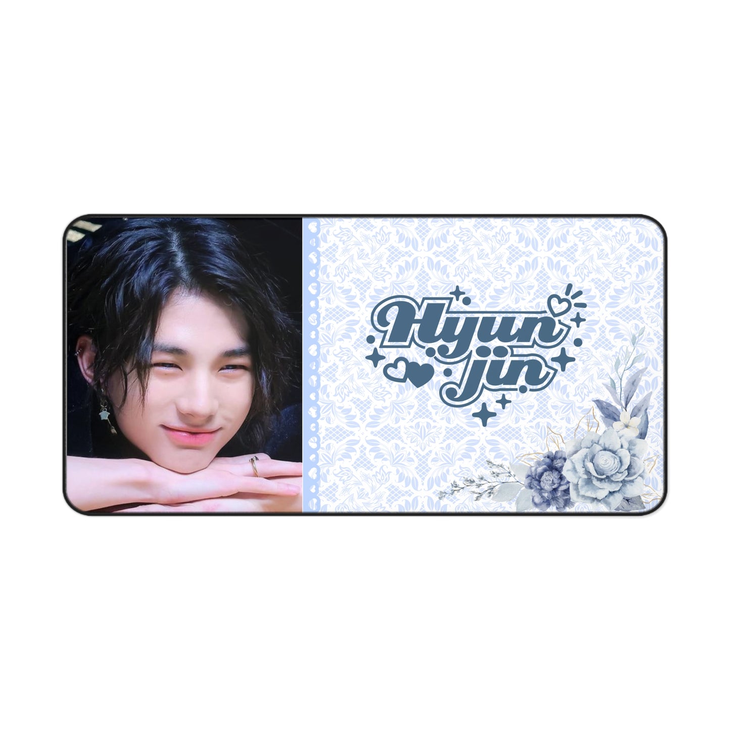 Stray Kids Hyunjin Large Desk Mat / Kpop Office Decor