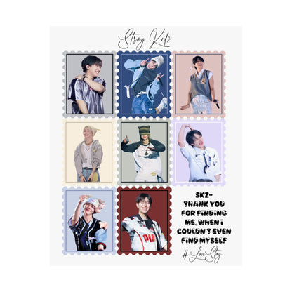 Stray Kids Saved Me Vertical Poster