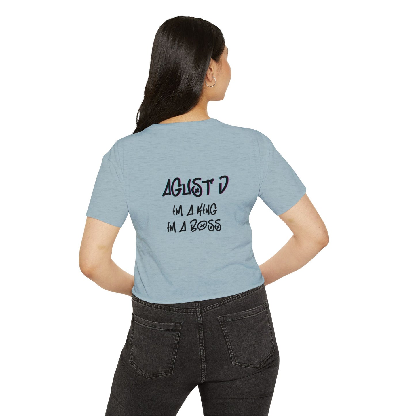 Women's AGUST D Festival Concert Crop Top / Kpop