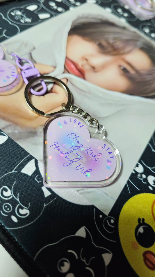 LoveStayTreasures Design Keychain Stray Kids Healing Vibe