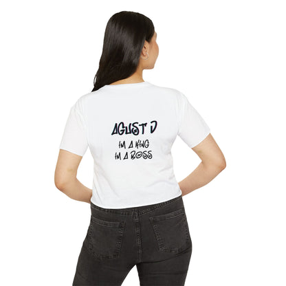 Women's AGUST D Festival Concert Crop Top / Kpop