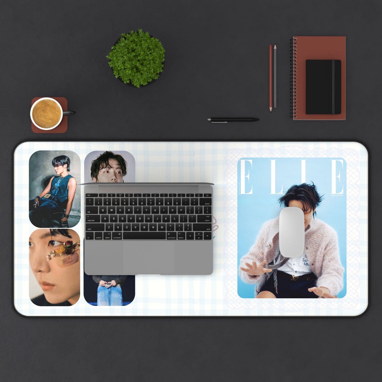 J Hope Hobi BTS Large Desk Mat / Kpop Office Decor