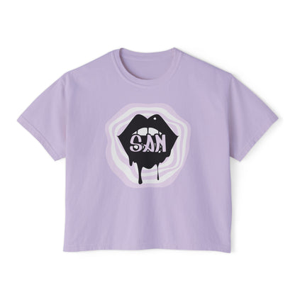 Ateez San Boxy Tee Shirt Top / Kpop