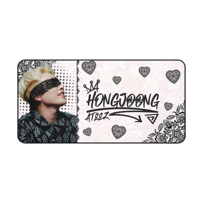 Ateez HongJoong Large Desk Mat / Kpop Office Decor