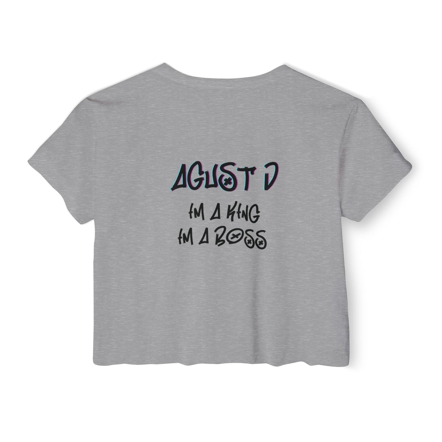 Women's AGUST D Festival Concert Crop Top / Kpop