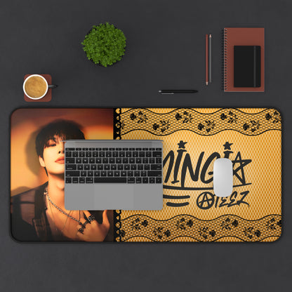 Ateez Mingi Large Desk Mat / Kpop Office Decor