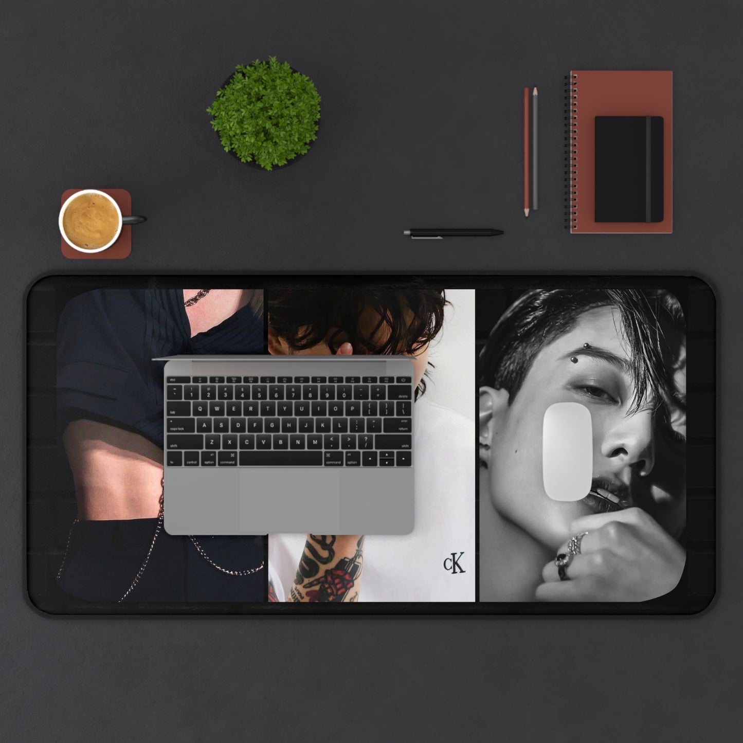 Jungkook BTS Large Desk Mat / Kpop Office Decor