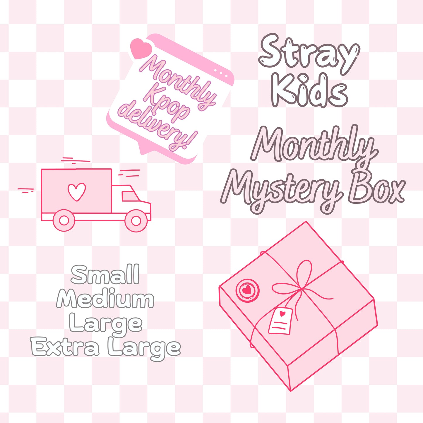 Stray Kids Stay Mystery Box of the Month! LoveStayTreasures Handmade