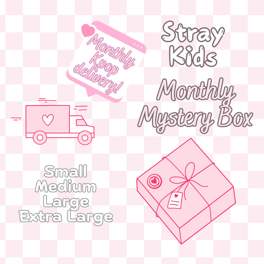 Stray Kids Stay Mystery Box of the Month! LoveStayTreasures Handmade