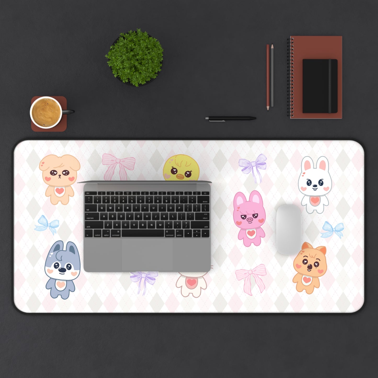 Stray Kids Skzoo Large Desk Mat / Kpop Office Decor