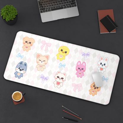 Stray Kids Skzoo Large Desk Mat / Kpop Office Decor