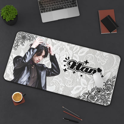 Stray Kids Han Large Desk Mat / Kpop  Office Decor