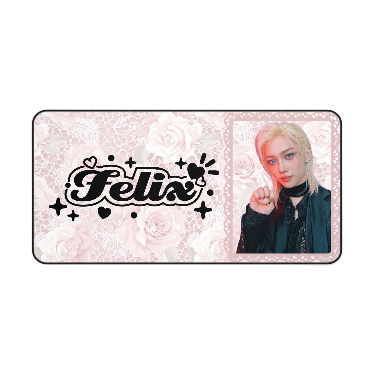 Stray Kids Felix Large Desk Mat / Kpop  Office Decor