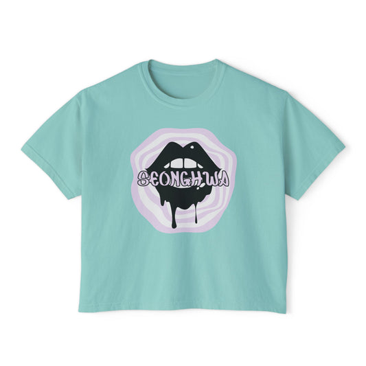 Ateez Seonghwa Boxy Tee Shirt Top / Kpop
