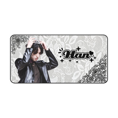 Stray Kids Han Large Desk Mat / Kpop  Office Decor