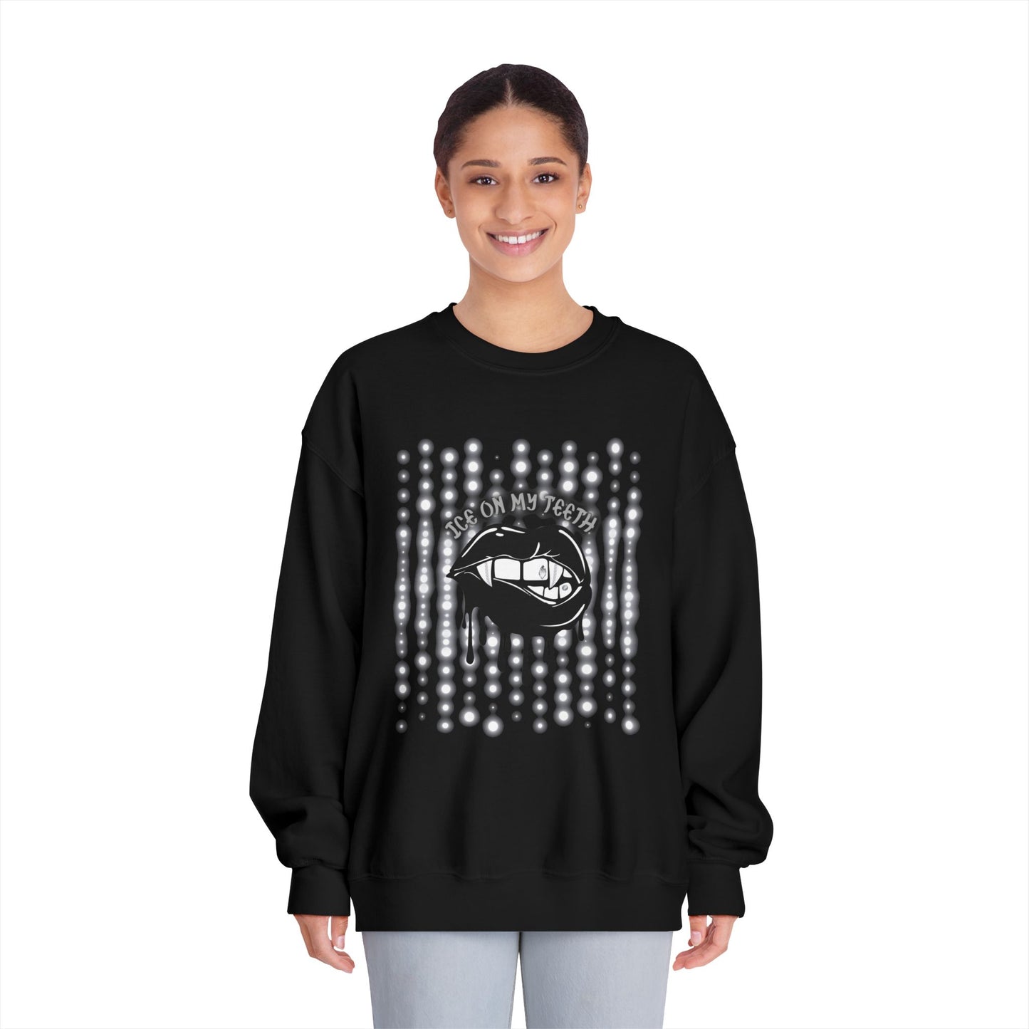 Ateez Ice on My Teeth Gildan Dryblend Sweatshirt / Kpop LoveStayTreasures