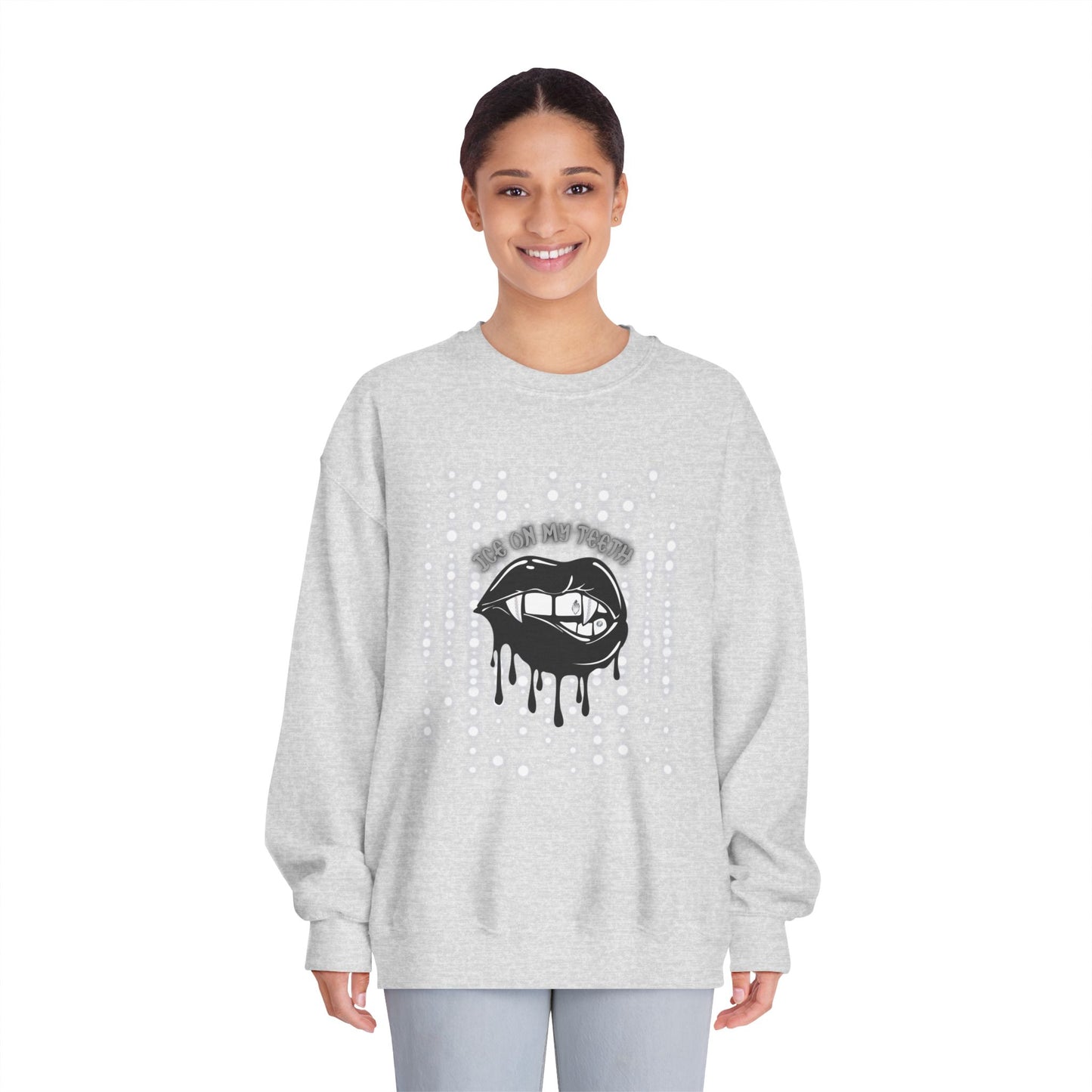 Ateez Ice on My Teeth Gildan Dryblend Sweatshirt / Kpop LoveStayTreasures