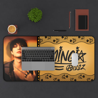 Ateez Mingi Large Desk Mat / Kpop Office Decor