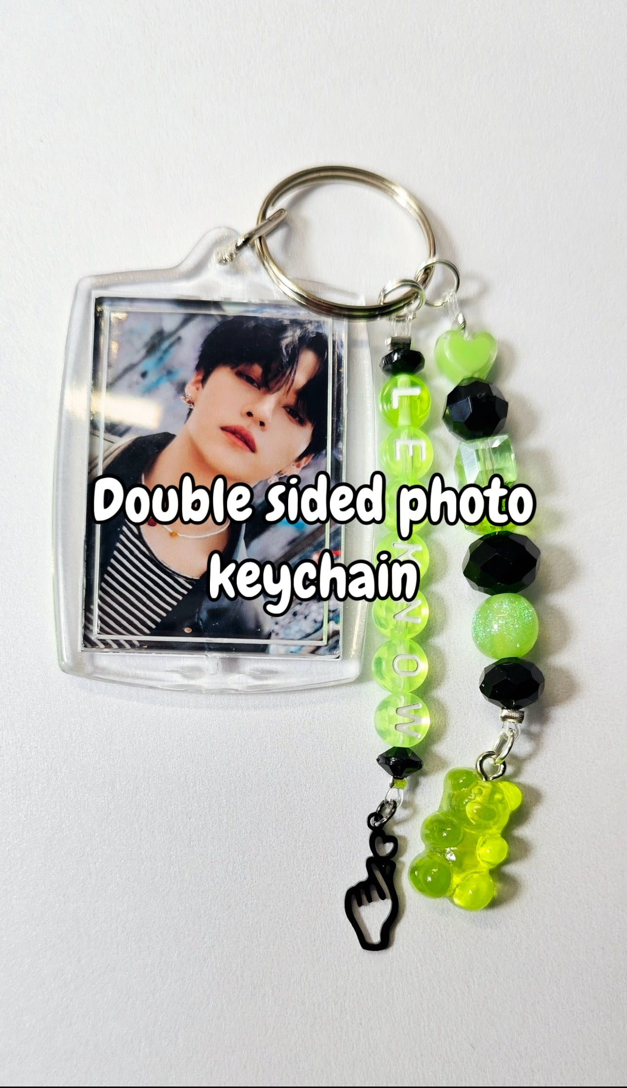 Lee Know Large Stray Kids Bias Pack / Kpop Goodie Bag / Custom Skz Keychain / Phone Charm/ LoveStayTreasures Handmade