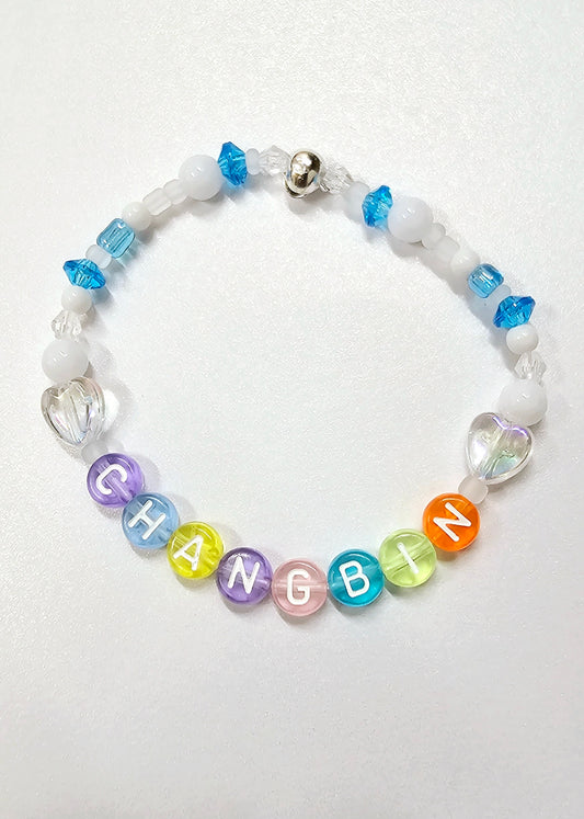 Changbin Stray Kids Beaded Bracelet Multicolor