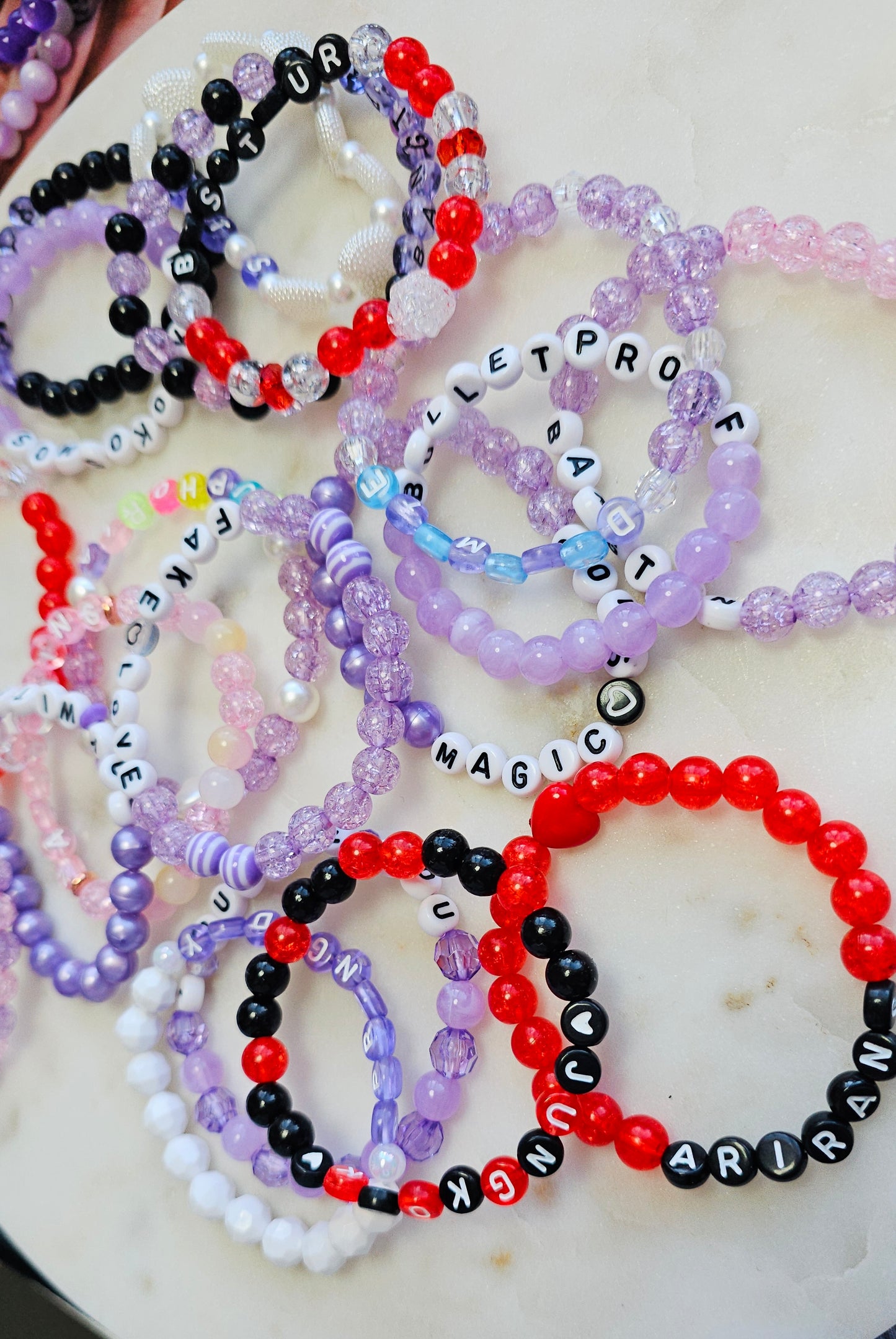 BTS Concert Bulk Bracelet Freebies